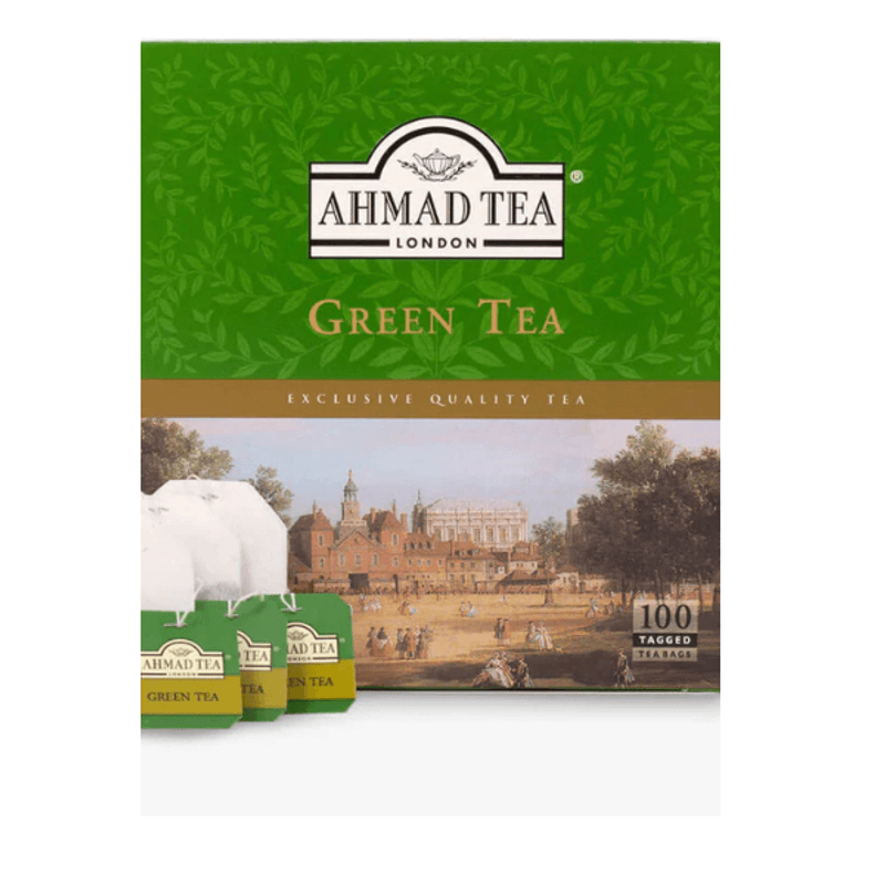Ahmad grønn te 200 gr x 12